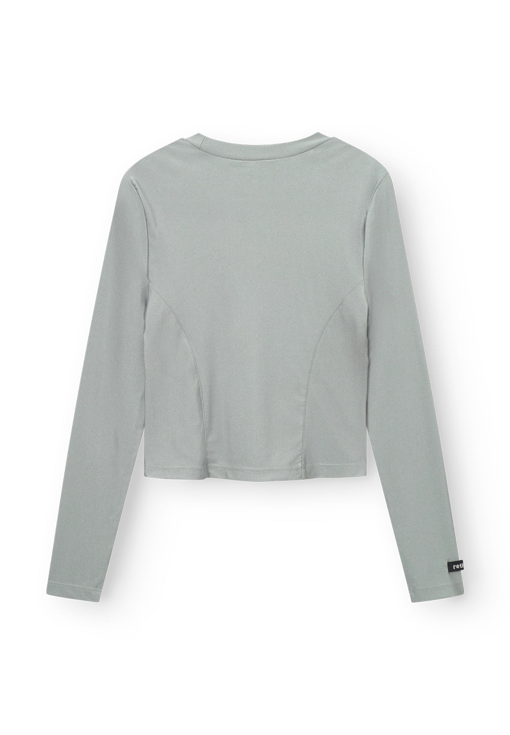 Rethinkit Curved Tee Nice Tee 0119 silver