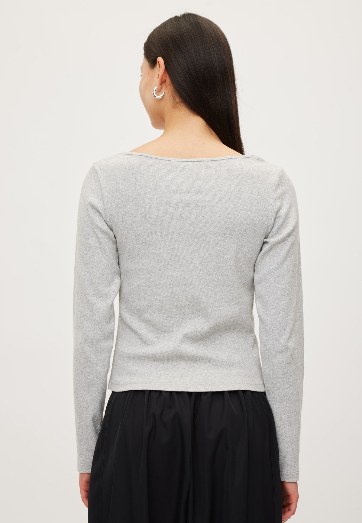 Rethinkit Elevate L/S T-shirt T-Shirt 0105 grey melange