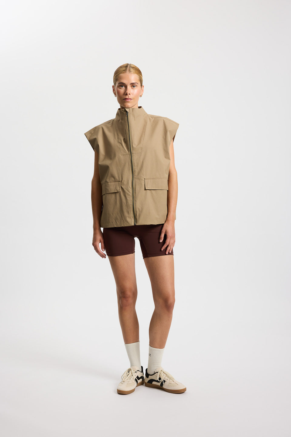 Rethinkit Gilet Cloud Jacket 3226 beige taupe