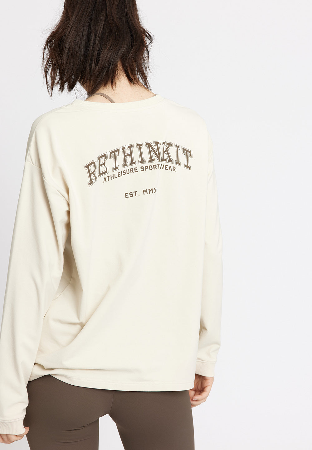 Rethinkit Light Sweat Tee Tee 3355 summer sand