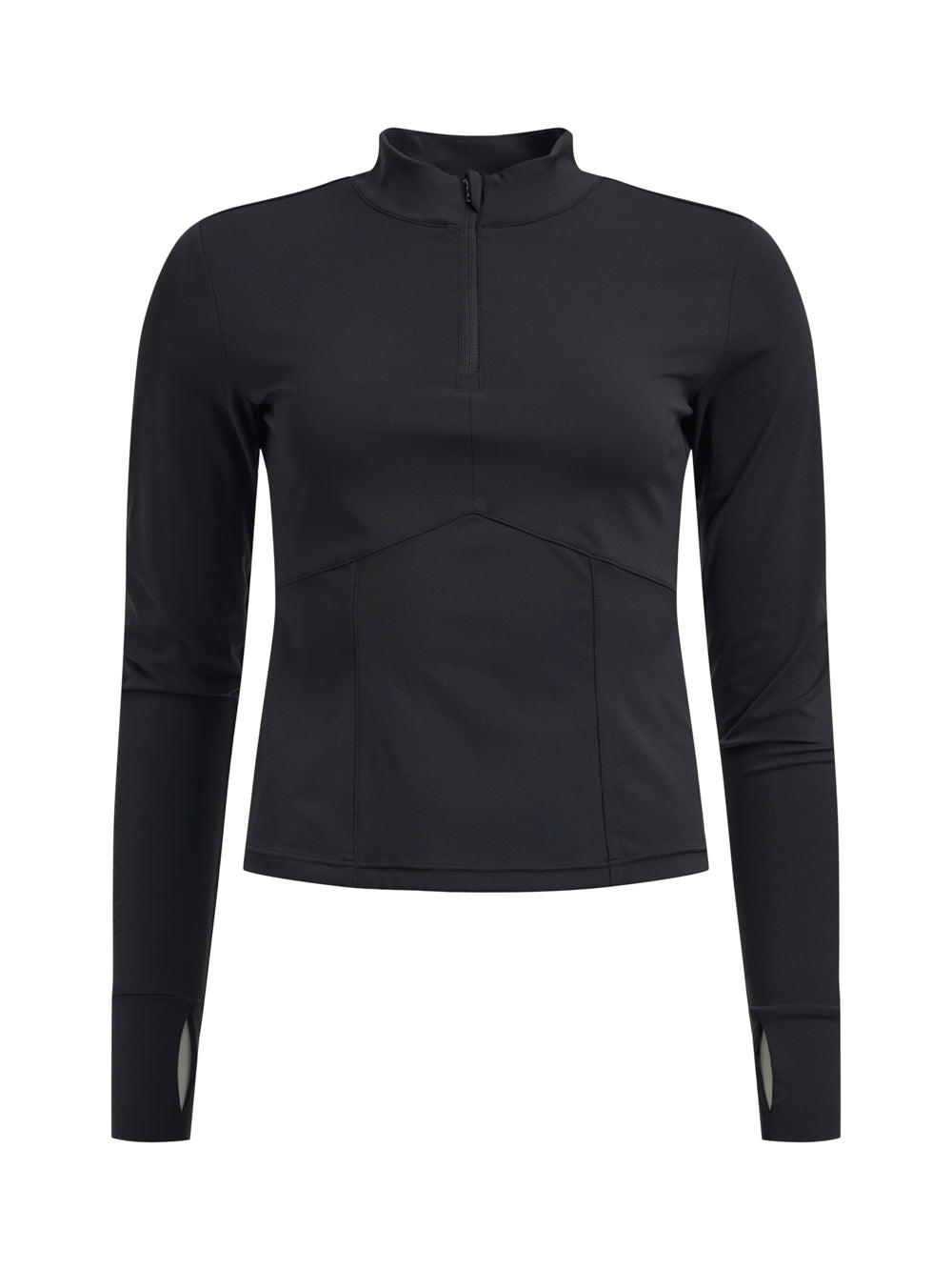 Rethinkit Half zip T-Shirt 0021 black