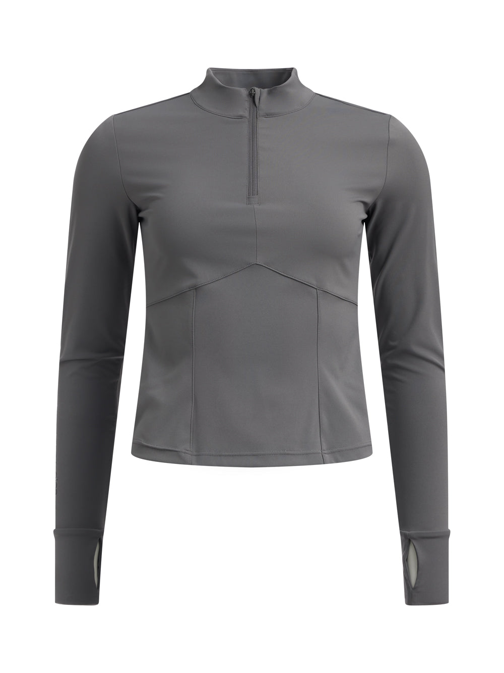 Rethinkit Half zip T-Shirt 0087 charcoal grey