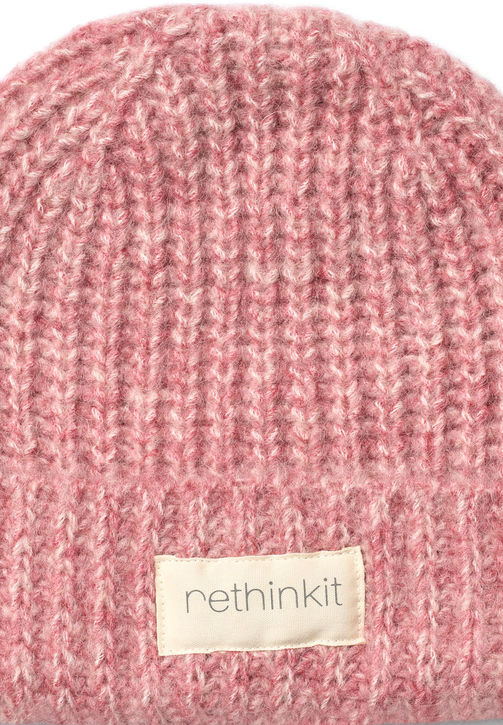 Rethinkit Knitted Beanie Slope Accessory 9530 snowberry melange
