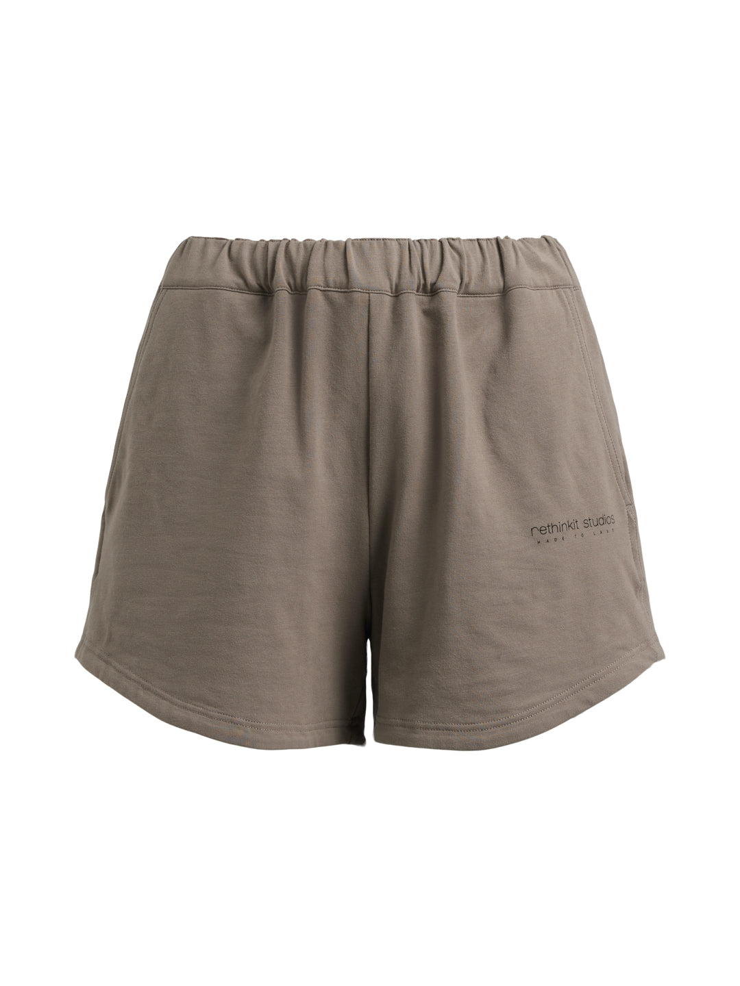 Rethinkit Light Sweat Shorts Hangout Shorts 0075 warm grey