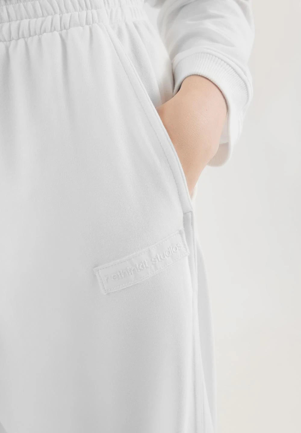 Rethinkit Light Sweat Bukser Trousers 0364 white