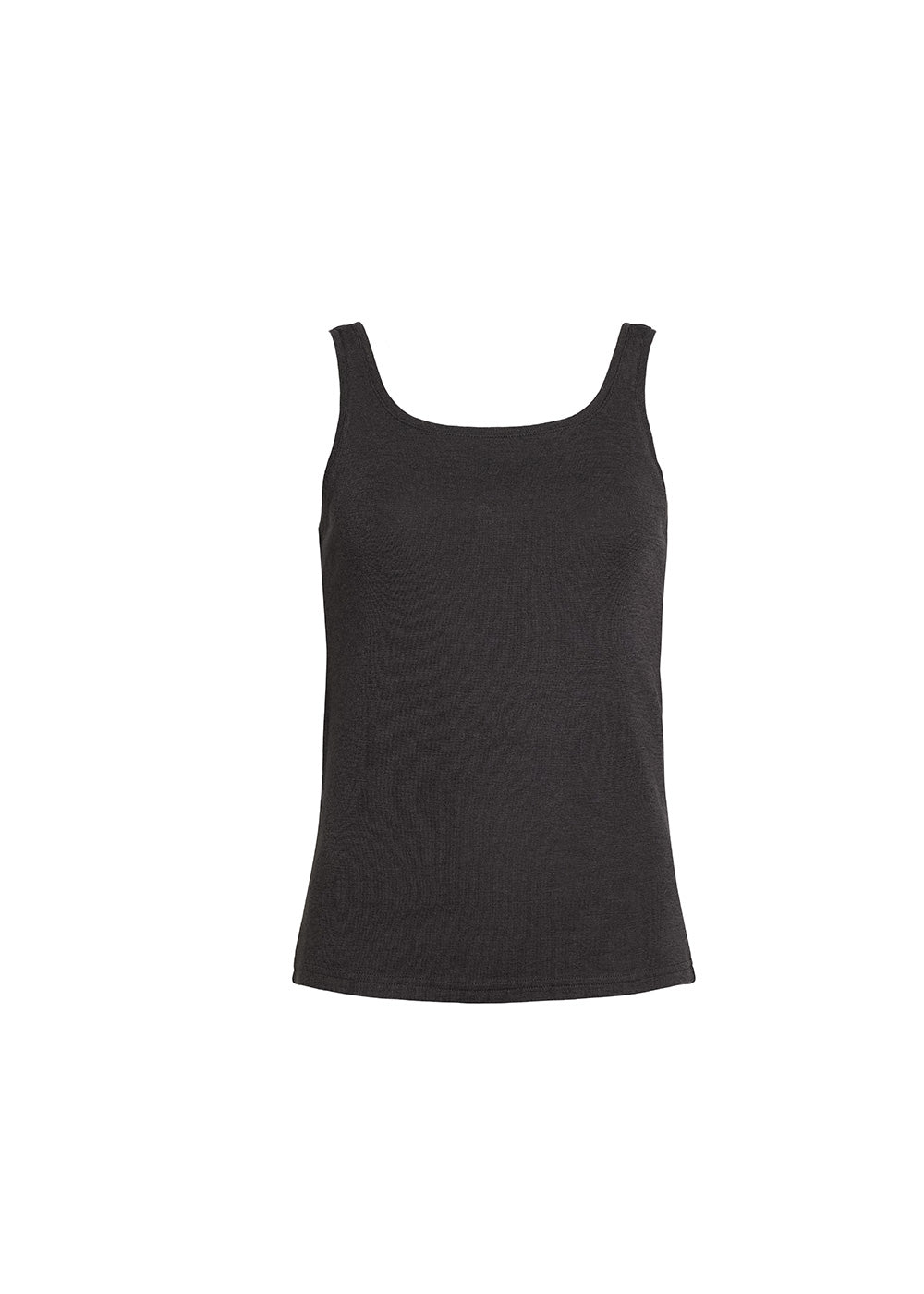 Rethinkit Uld Top Maya Jersey Tops and T-Shirts 0022 almost black