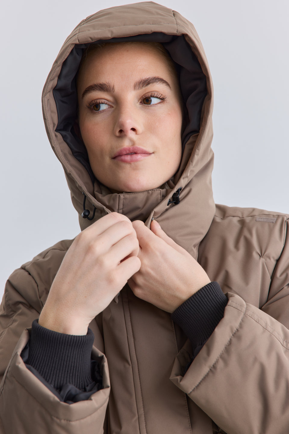 Rethinkit Parka Jacket Cube Jackets 3201 walnut