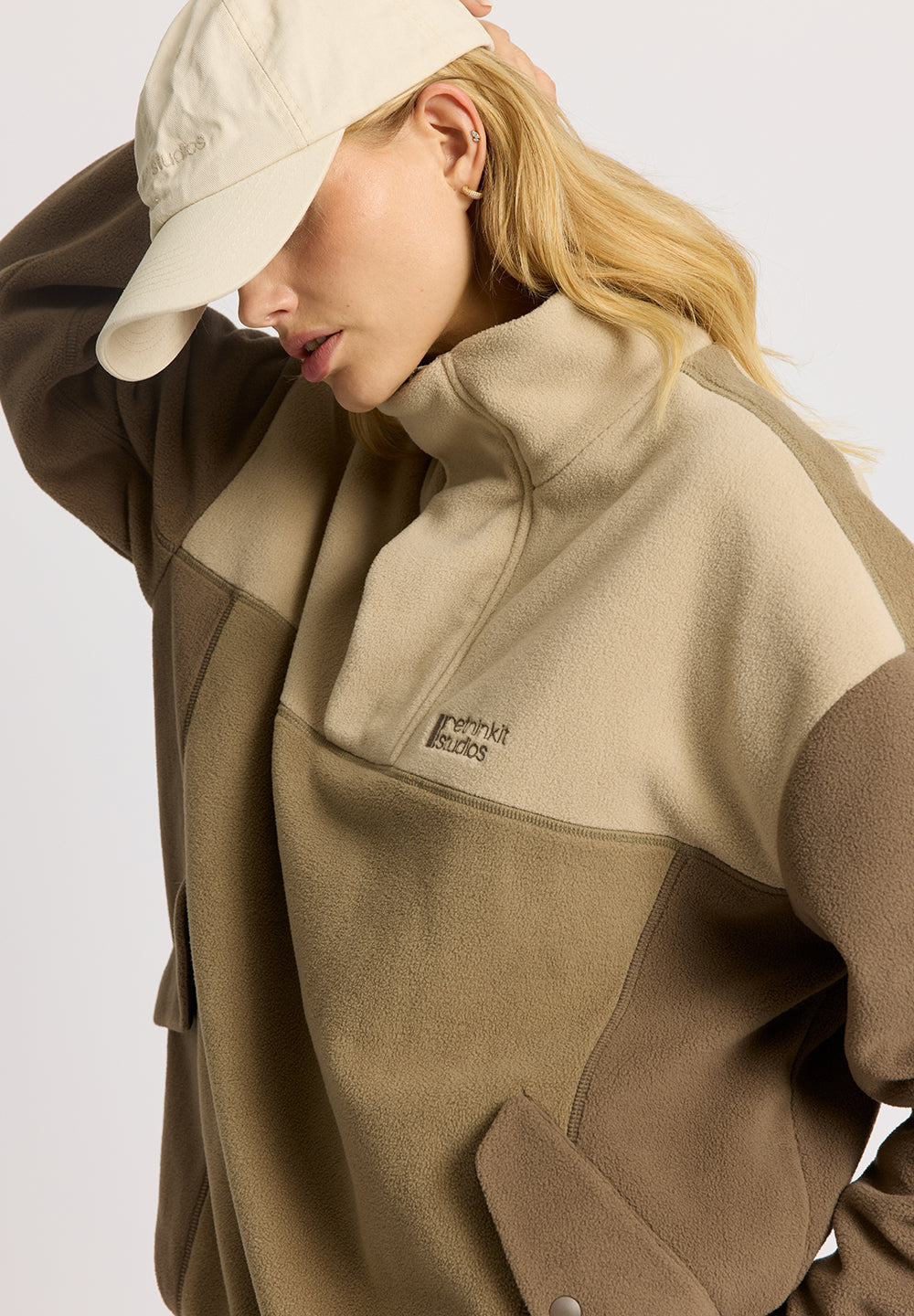 Rethinkit Polar Fleece Uni Campfire Jackets 9002 multi brown