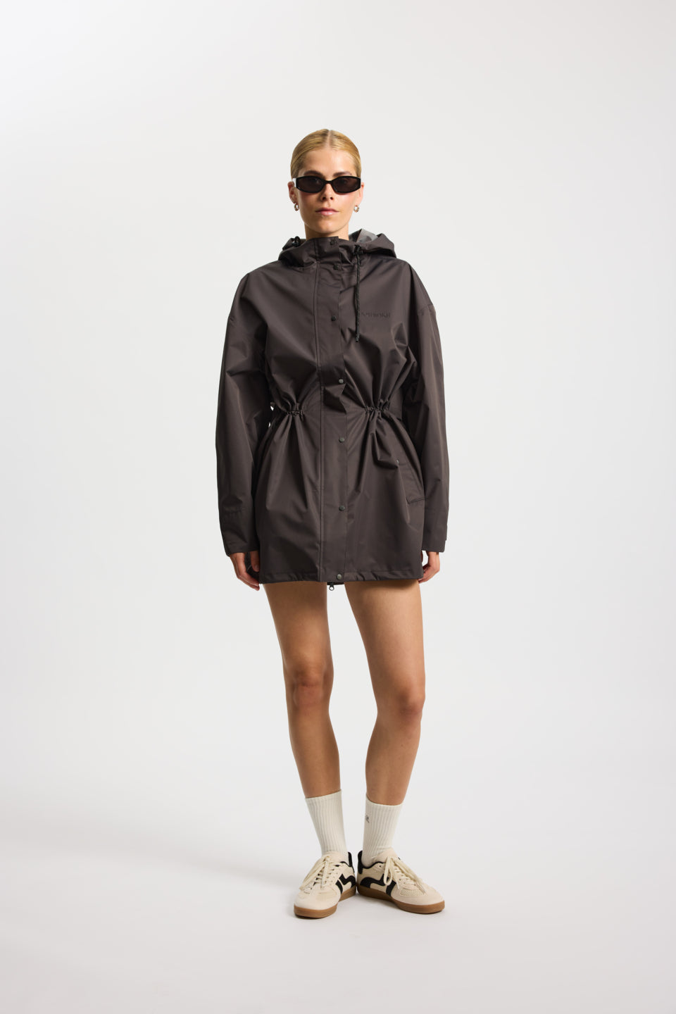 Rethinkit Rainshell Jacket Rainwear 0022 almost black