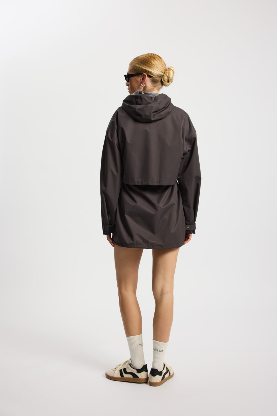Rethinkit Rainshell Jacket Rainwear 0022 almost black
