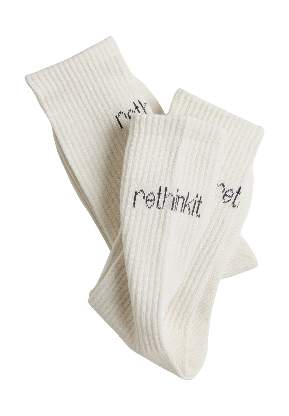 Rethinkit 2-pak Rethinkit Crew Sokker Acc 3180 off white