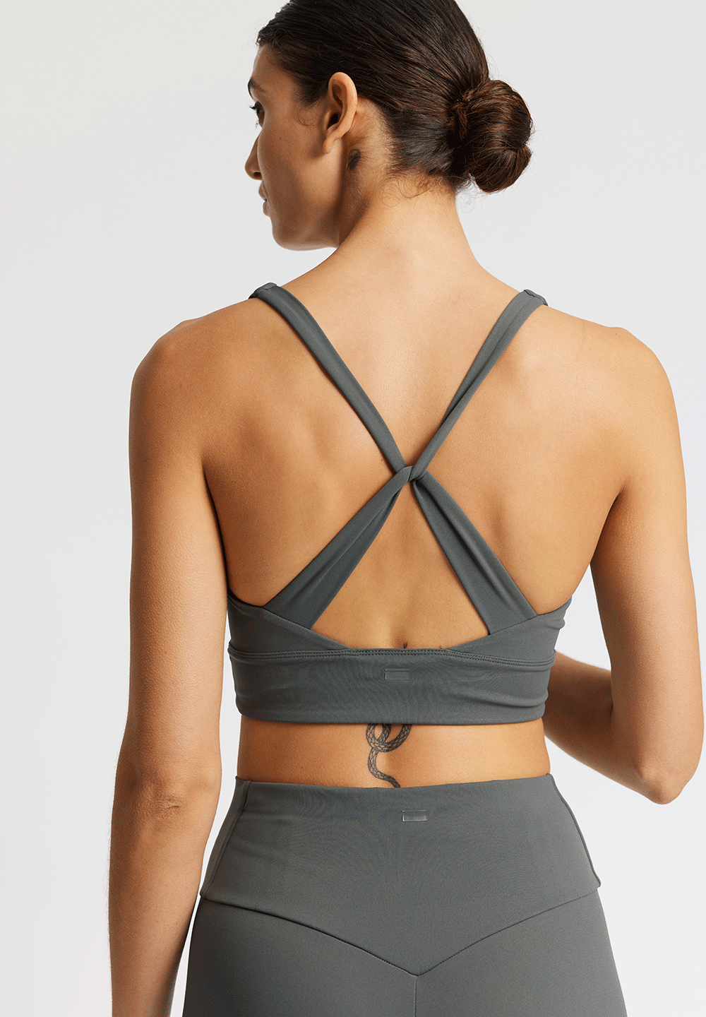 Rethinkit Sports BH Butter Soft Seinna sports bra 0087 charcoal grey