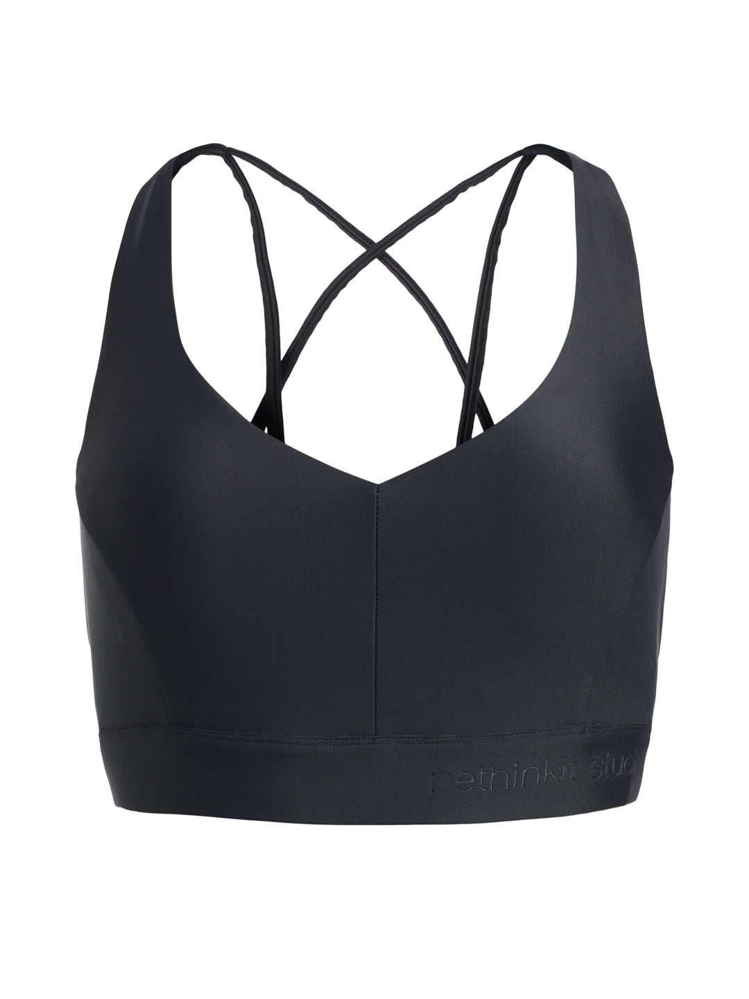 Rethinkit Sports BH Multi Cross Seville Sports Bra 0021 black