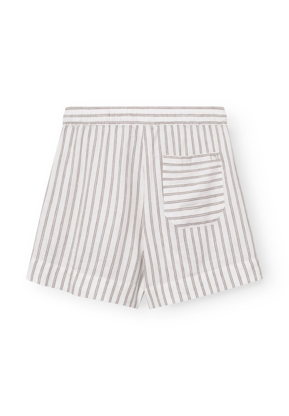 Rethinkit Stribed Shorts PJ Shorts 0076 warm grey stripe