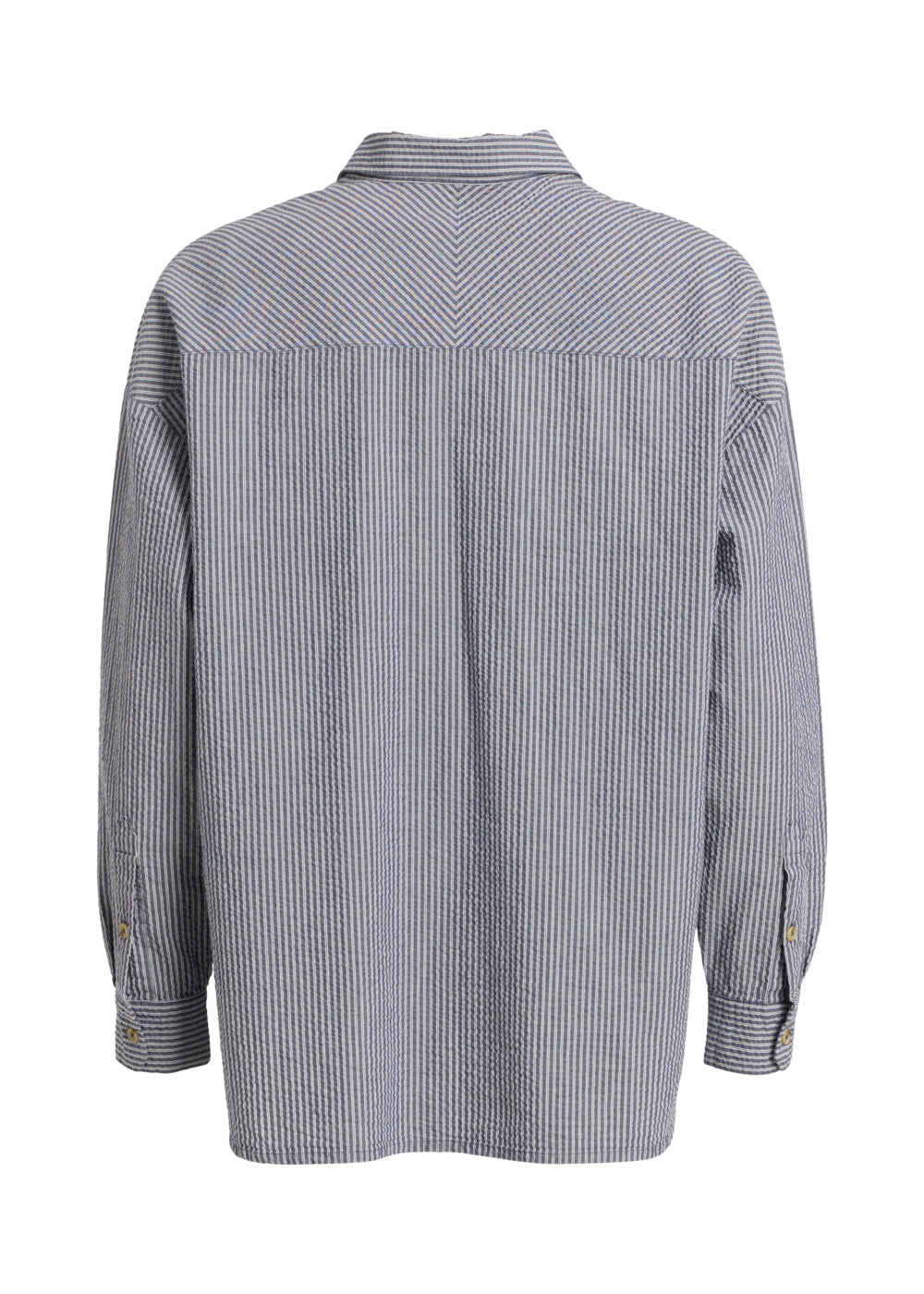 Rethinkit Stribet Skjorte PJ Shirts and Blouses 1396 blue stripe