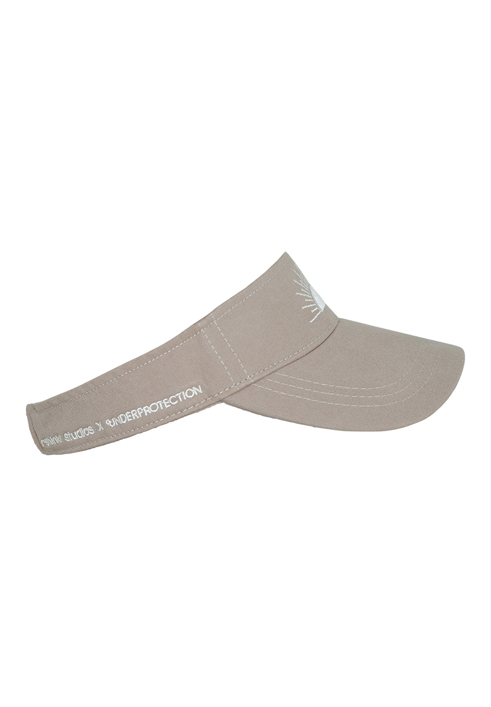 Rethinkit Sun Cap Visor Acc 0075 warm grey
