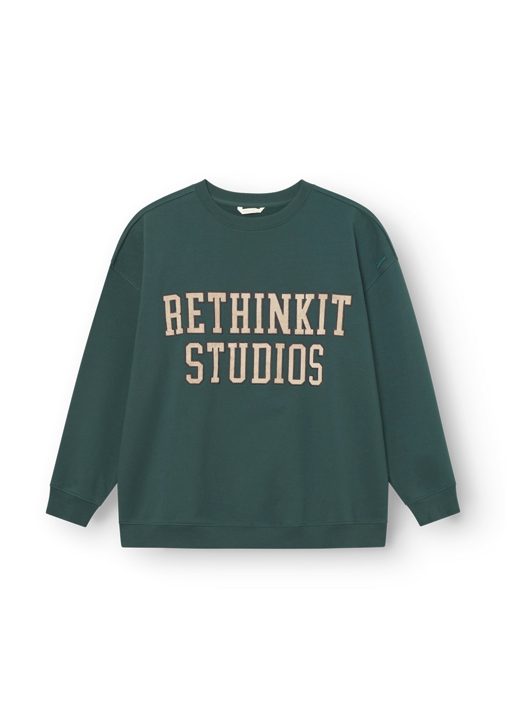 Rethinkit Sweat Shirt Logo Sweatshirt 4126 deep green