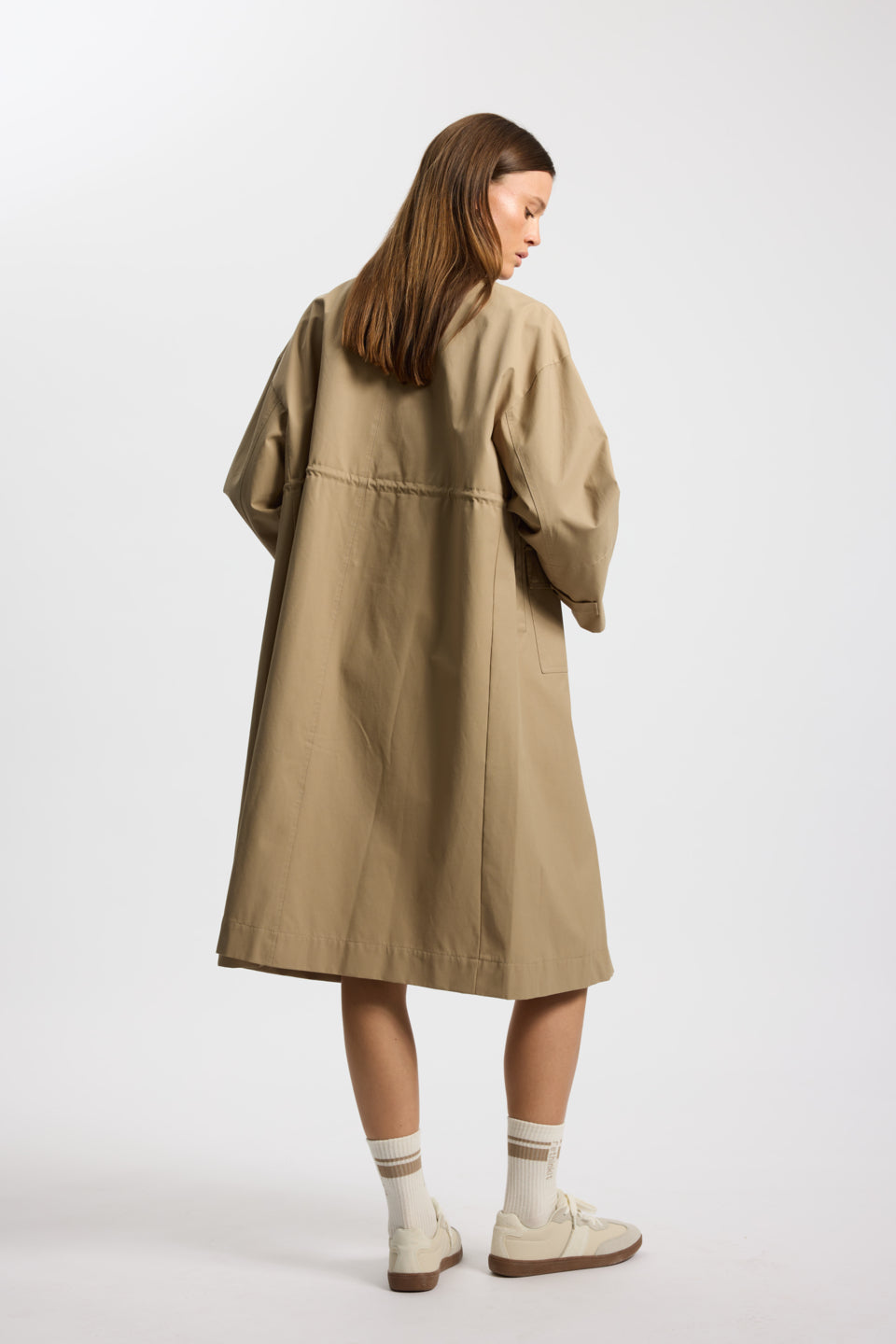 Rethinkit Tech Frakke Cloud coat 3226 beige taupe