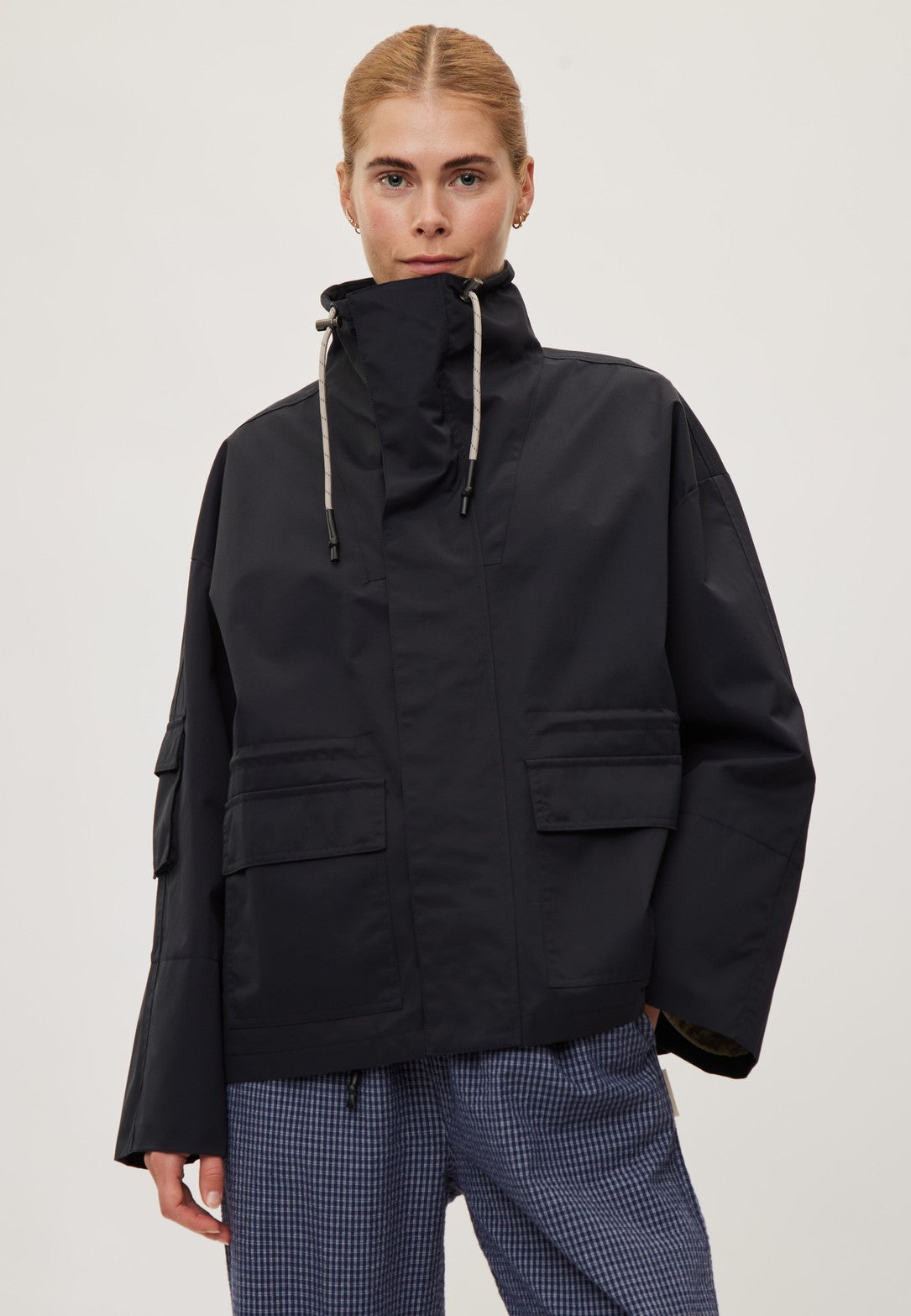 Rethinkit Tech Jakke Cloud coat 1596 dark navy