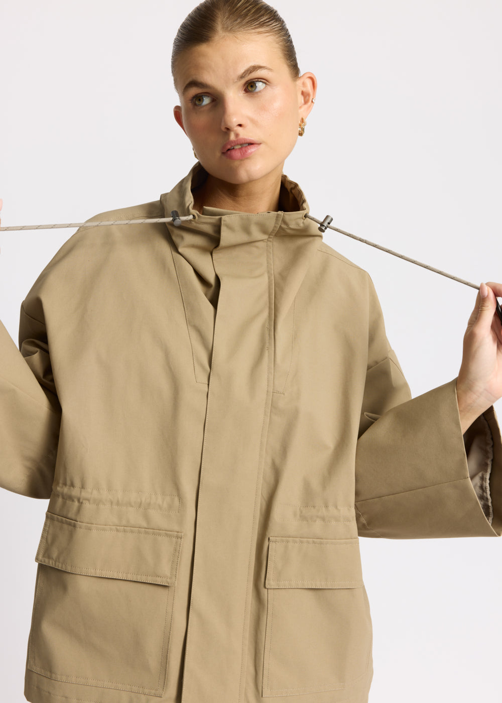 Rethinkit Tech Jakke Cloud Jackets 3226 beige taupe