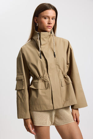 Rethinkit Tech Jakke Cloud Jackets 3226 beige taupe