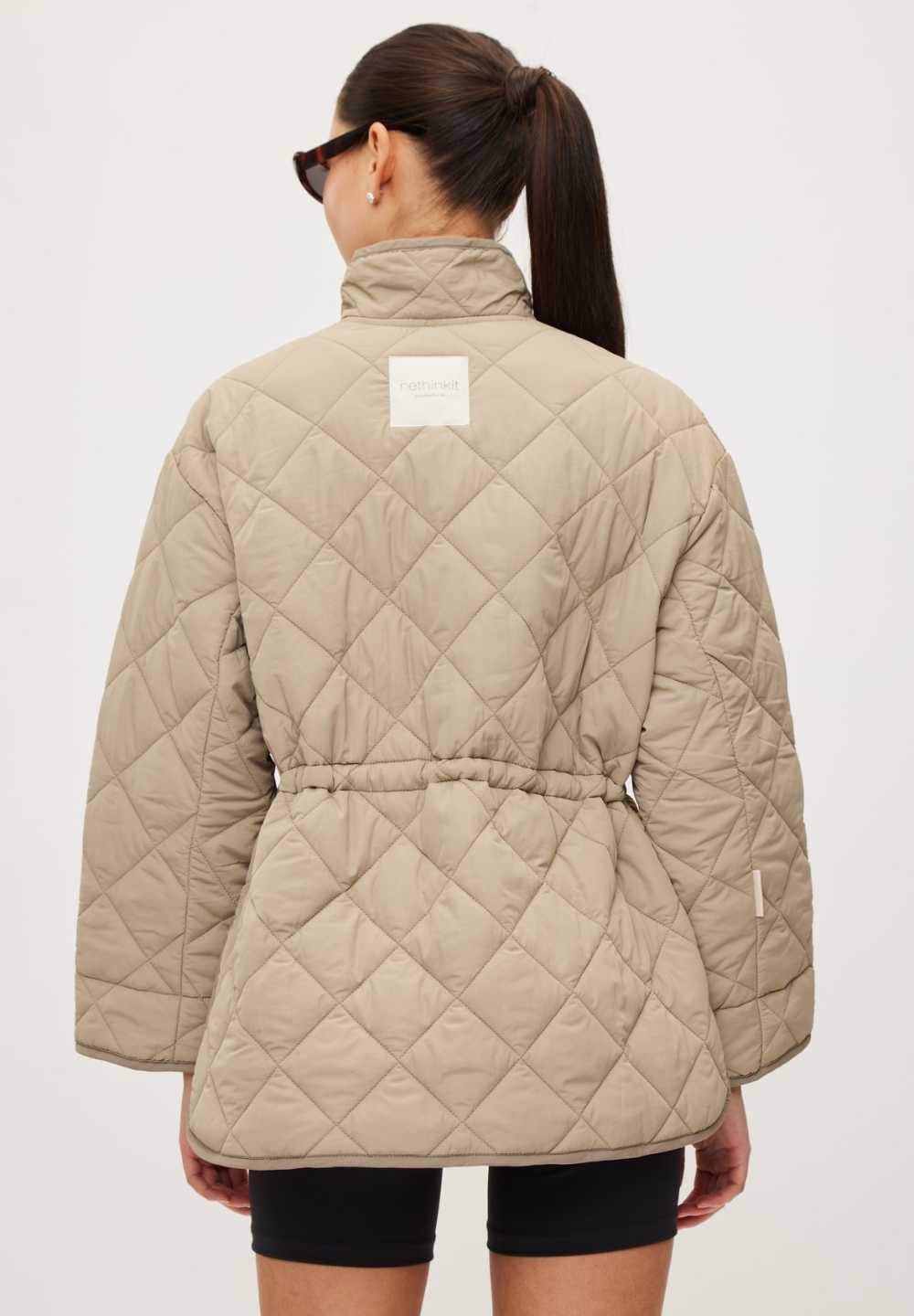 Rethinkit Termojakke Lyon Jacket 0070 gravel
