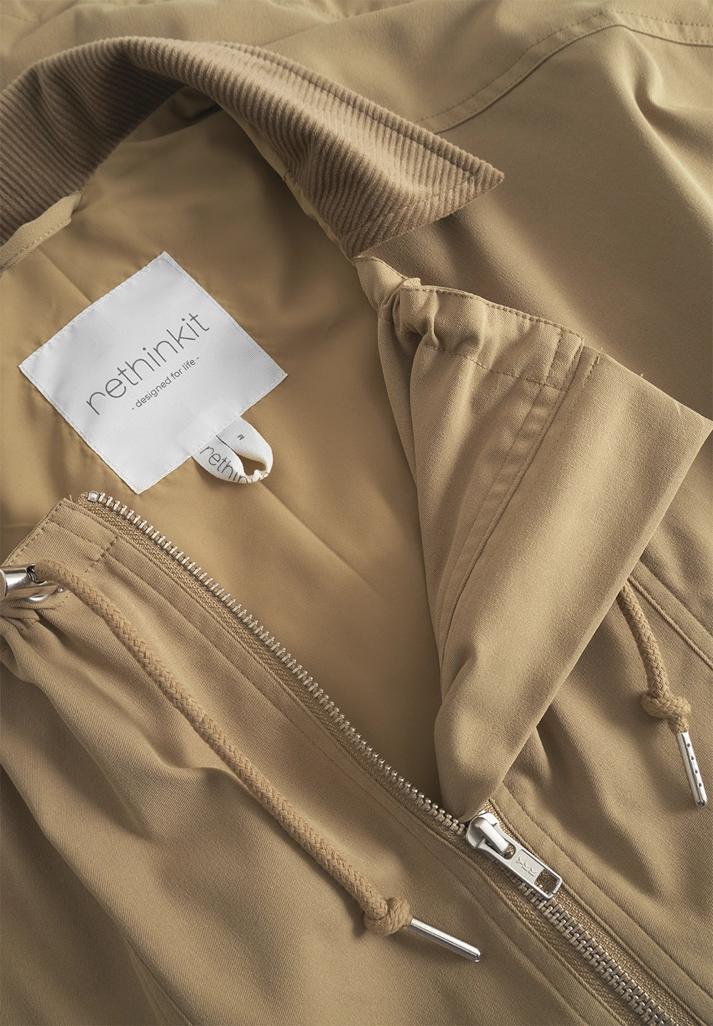 Rethinkit Track Jacket Cargo 90´ties Jackets 3188 desert leaf