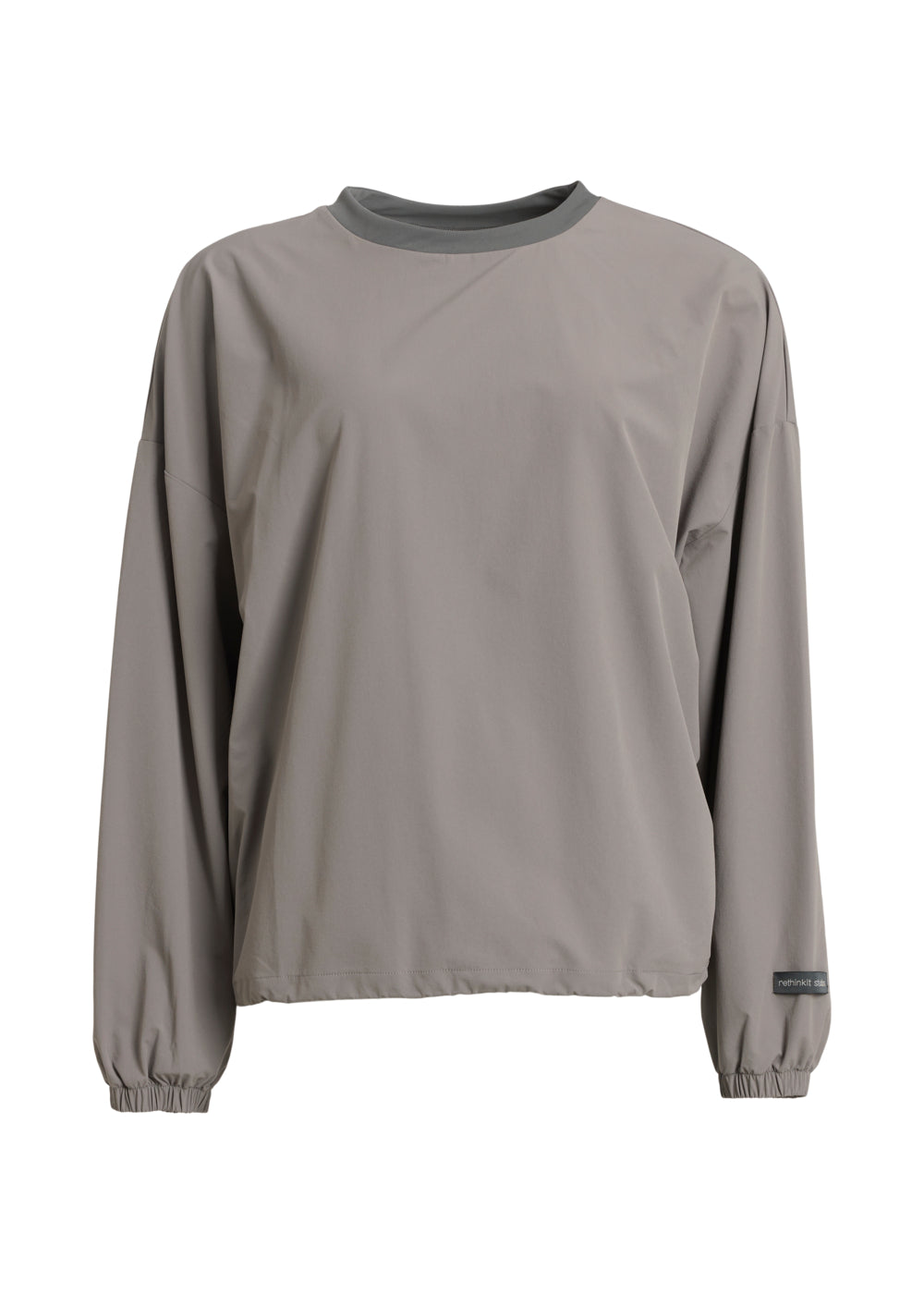 Rethinkit Soft Woven Track Pullover Stroll Pullover 0097 grey thunder