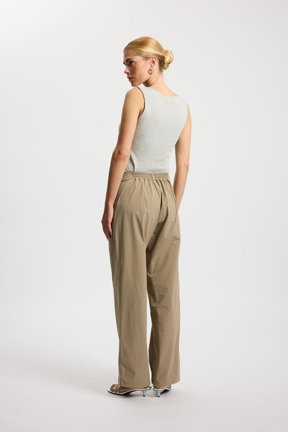 Rethinkit Track Pants Drift Trousers 0070 gravel