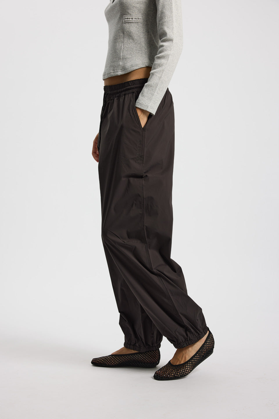 Rethinkit Track Pants Palma Trousers 0022 almost black