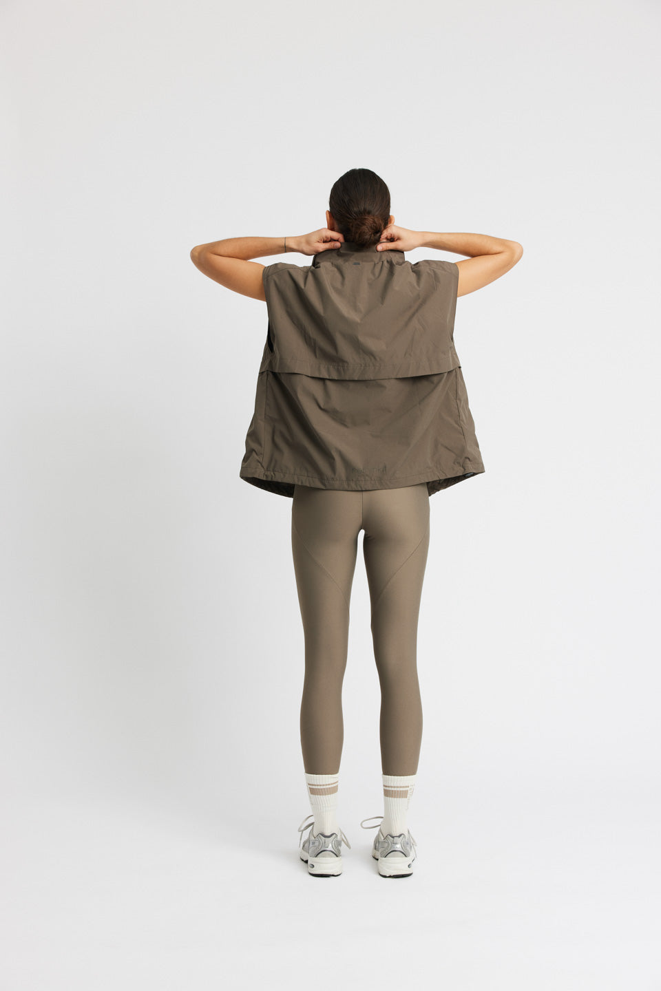 Rethinkit Track Vest Castile Gilet 3053 dark brown