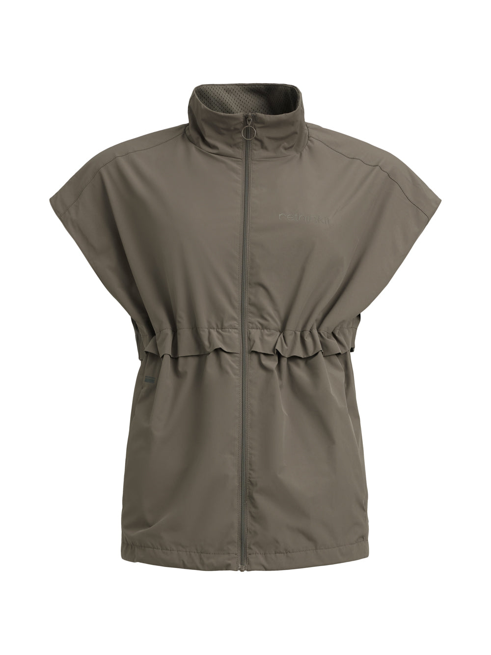 Rethinkit Track Vest Castile Gilet 3053 dark brown