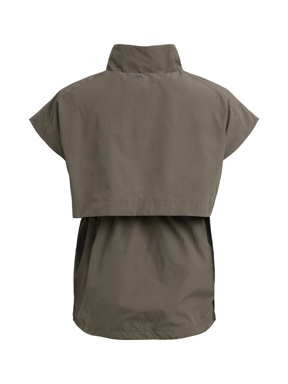 Rethinkit Track Vest Castile Gilet 3053 dark brown