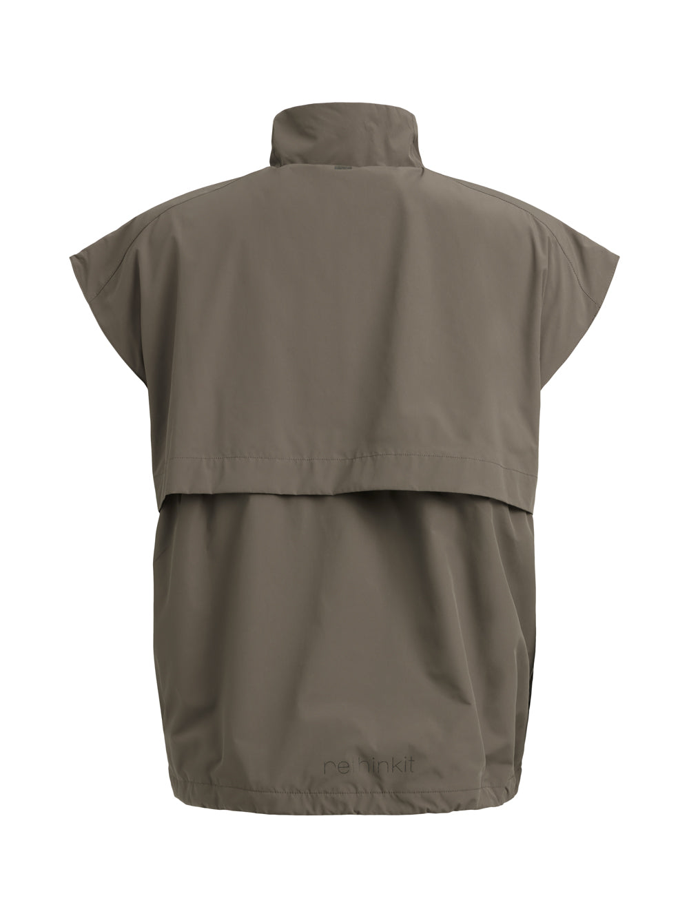 Rethinkit Track Vest Castile Gilet 3053 dark brown