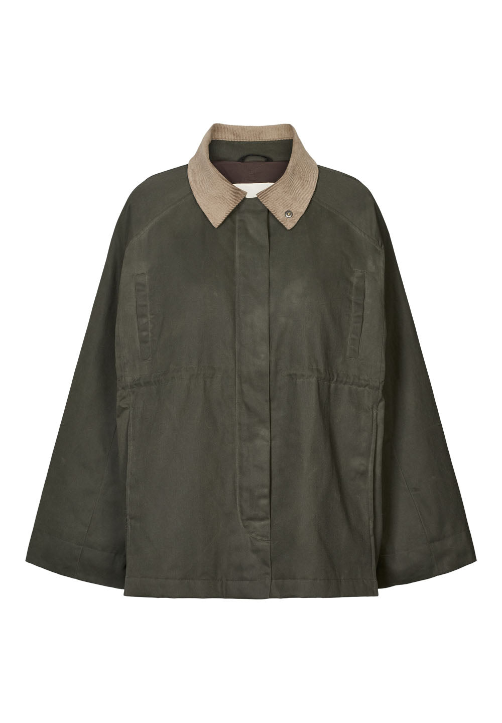 Rethinkit Waxed Jacket Cloudy Jacket 9518 dark soil