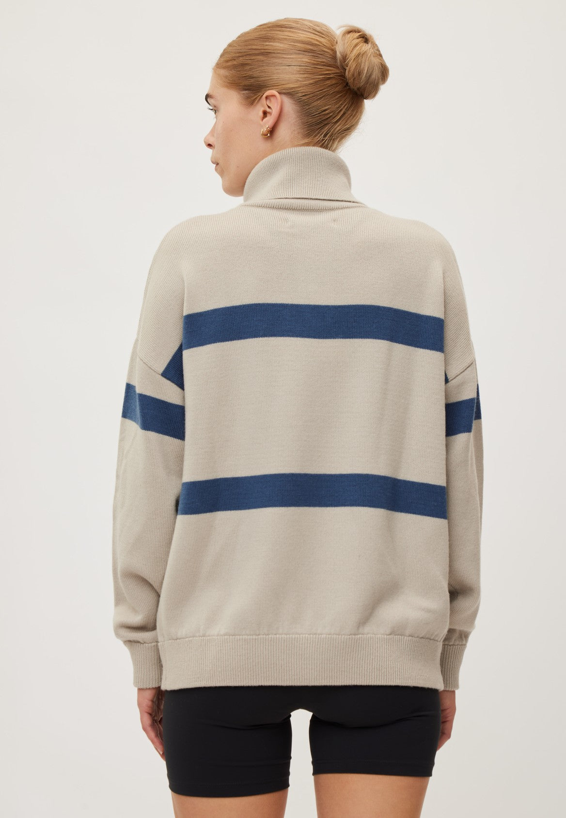 Rethinkit Wool Polo Sweater Keep Me Pullover 9523 fossil