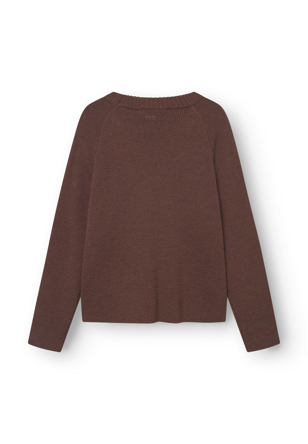 Rethinkit Wool Sweater Oslo Knitted Tops 3015 brown melange