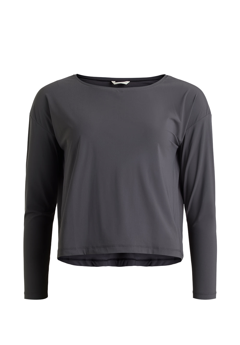 Rethinkit Langærmet Tee Vigga Top 0022 almost black