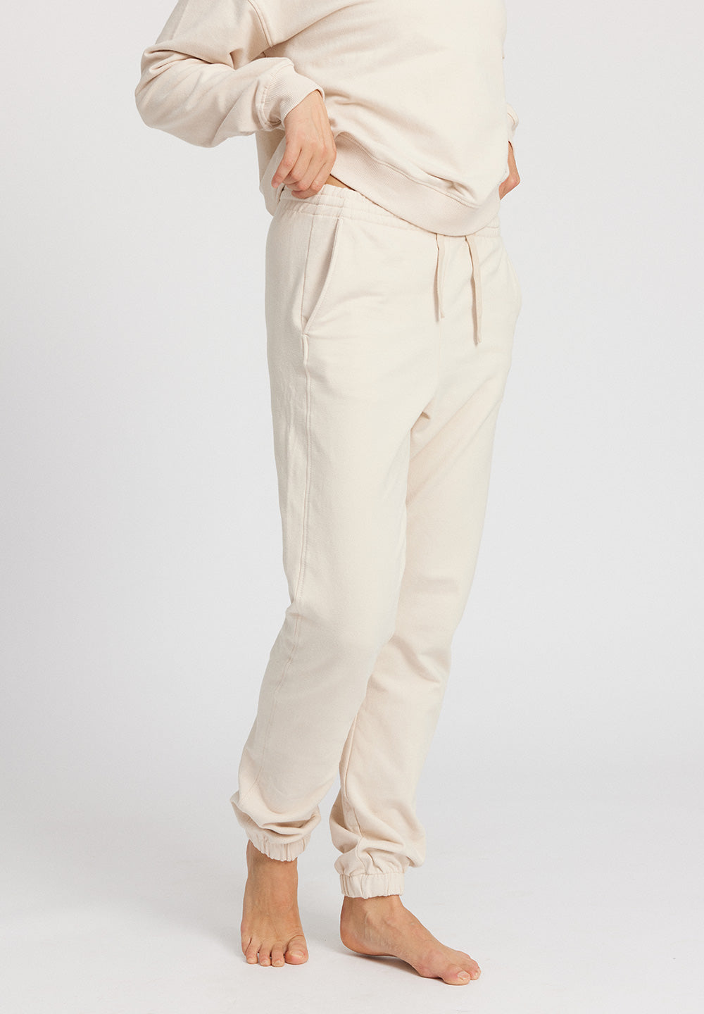 Rethinkit Sweatpants Ibina Trousers 3352 sand