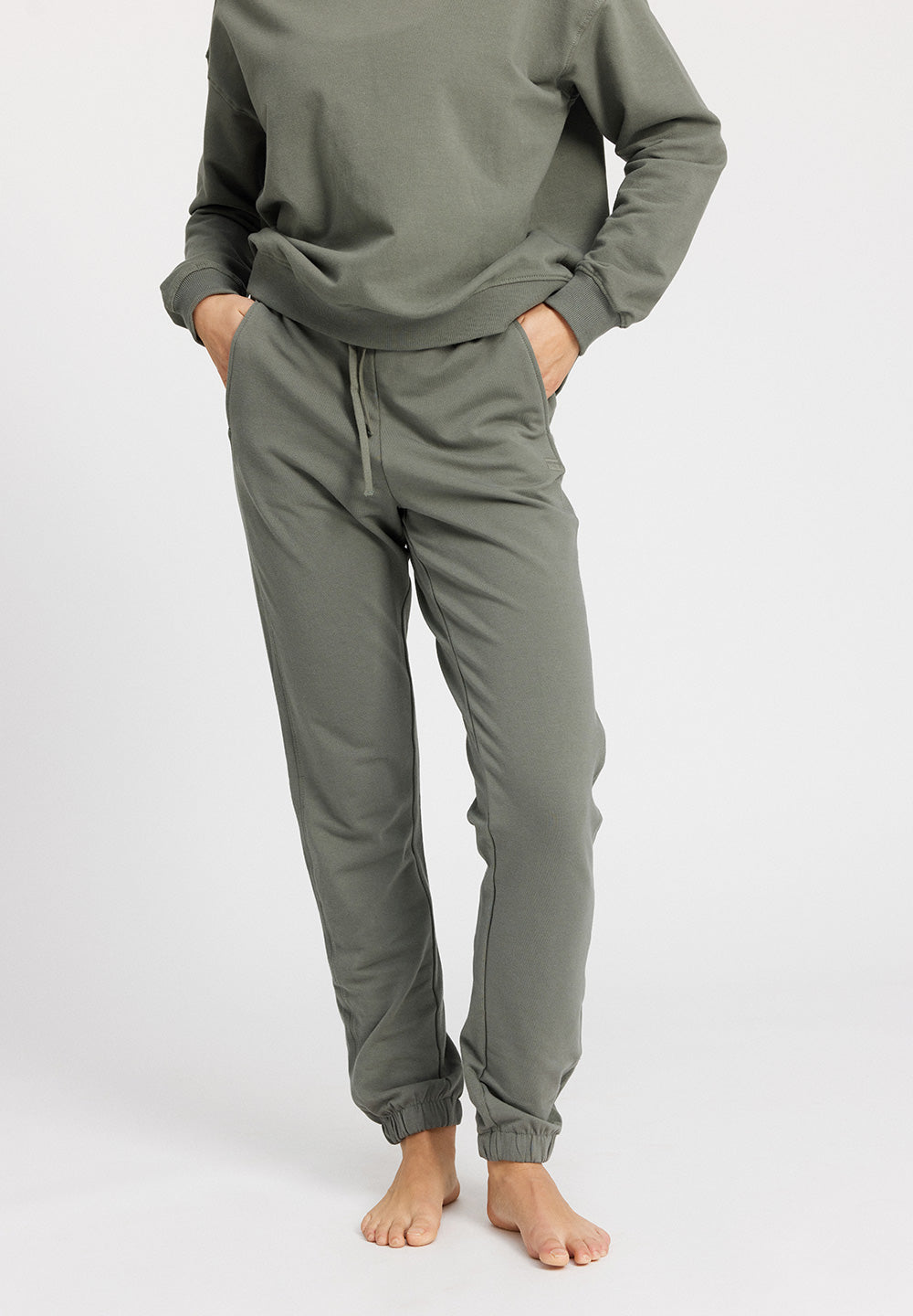 Rethinkit Sweatpants Ibina Trousers 3400 gray pine