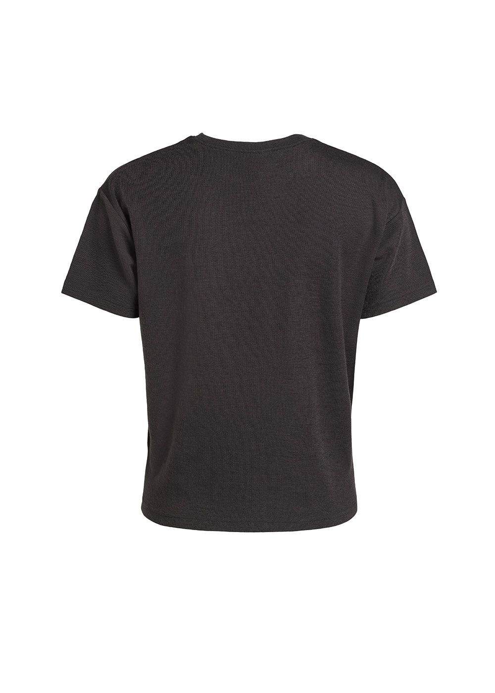 Rethinkit Wool Box Tee Mirja Jersey Tops and T-Shirts 0022 almost black