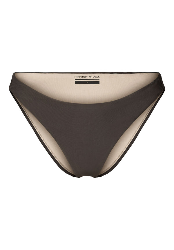 Rethinkit Bikini Bottom BAY Swimwear 0022 almost black