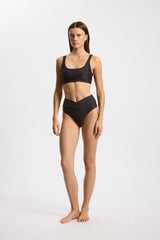 Rethinkit Bikini Bottom Brief Bay Swimwear 0022 almost black