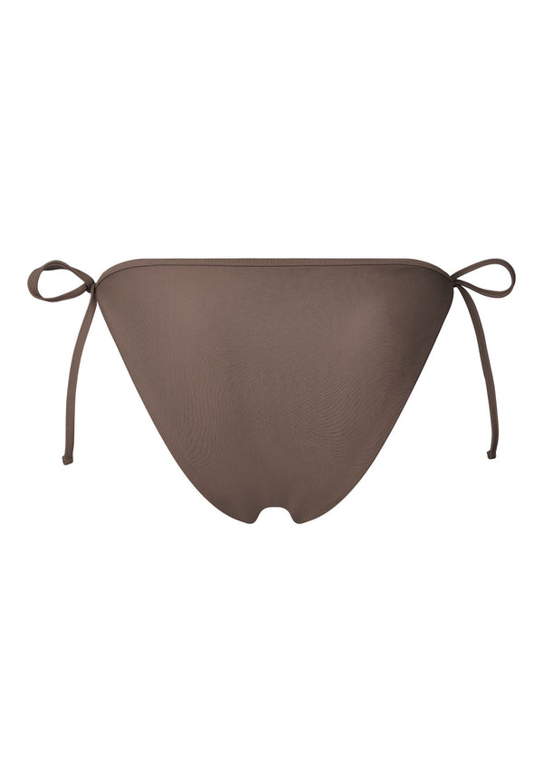 Rethinkit Bikini Bottom Tiestring BAY Swimwear 3201 walnut