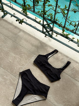 Rethinkit Bikini Top BAY Swimwear 0022 almost black