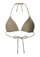 Rethinkit Bikini Top Triangle BAY Swimwear 3201 walnut