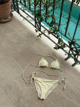 Bikini Top Triangle BAY - lemon curd