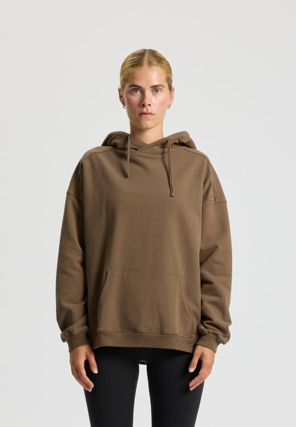 Rethinkit Børstet Hoodie Ibbi Sweatshirts 3003 bark