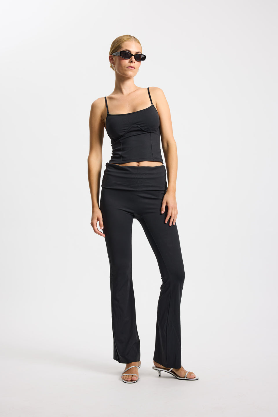 Rethinkit Butter Soft Flare Tights All day Tights 0021 black