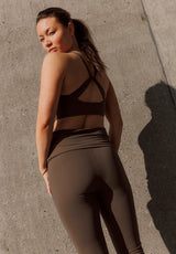 Rethinkit Butter Soft Flare Tights All day Tights 3053 dark brown